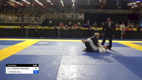 REBECA LLOREDA PERDOMO vs TRISTA REVES HILL 2024 Pan Jiu Jitsu IBJJF Championship