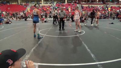 120 lbs Cons. Semi - Maxwell Kerr, Maize Wrestling Club vs Hunter Avalos, High Ground Wrestling