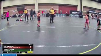 70 lbs Round 5 (6 Team) - Ian Glosmek, Team Mitten vs Micah Stith, Midwest Xtreme Wrestling