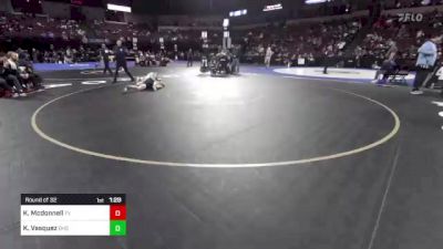 170 lbs Round Of 32 - Khale Mcdonnell, Fountain Valley (SS) vs Kai Vasquez, Bakersfield (CS)