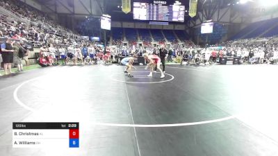 120 lbs Rnd Of 128 - Brodie Christmas, Alabama vs Alexander Williams, Ohio