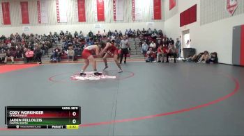 175 lbs Cons. Semi - Cody Workinger, Cf Northwest vs Jaden Fellouzis, Canton South