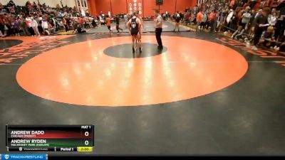 152 lbs Champ. Round 2 - Andrew Dado, Chicago (MARIST) vs Andrew Ryden, Machesney Park (HARLEM)