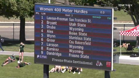 Women's 400m Hurdles, Heat 3