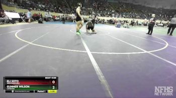 4A-215 lbs Semifinal - Eli Soto, Weatherford vs Gunner Wilson, Catoosa