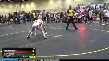 125 lbs Round 3 (8 Team) - Trevor White, Southwest Arsenal vs Kade Kluce, MI Pittbulls