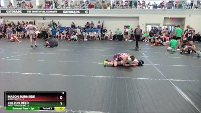 80 lbs Semis & 1st Wrestleback (8 Team) - Mason Burnside, Elite Misfits vs Colton Reed, West Forsyth WC