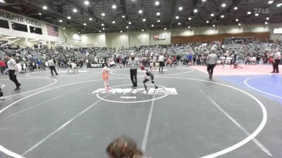 70 lbs Consi Of 8 #2 - Hayes Hammon, Fallon Outlaws WC vs Brody Cunningham, SoCal Hammers