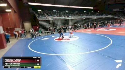 53 lbs Cons. Semi - Michael Turner, Green River Grapplers vs Peyton Potter, Green River Grapplers