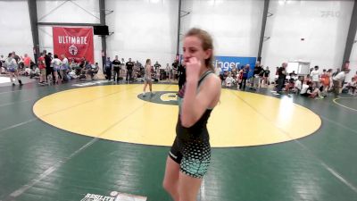 47 kg Rr Rnd 4 - Mackenzie Gipson-Mcdonald, MGW Jaw Breakers vs Hanna Perro, Lebanon Die Hard Wrestling