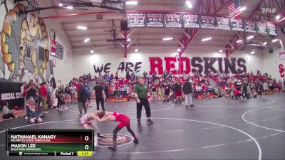 65 lbs Round 1 - Nathanael Kanagy, Palmetto State Wrestling vs Mason Lee, Backyard Brawlers