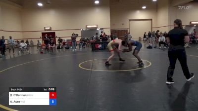 60 kg Cons 64 #2 - Quinton O'Bannon, Prometheus Wrestling Club vs Aidan Aure, Victory School Of Wrestling