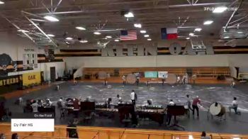 Cy-Fair HS at 2021 TCGC Percussion Finale - East