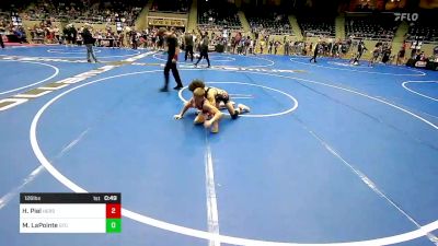 126 lbs Round Of 16 - Haiden Piel, Hershey Panthers vs Michael LaPointe, Grove Takedown Club