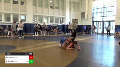 165 lbs Consi Of 16 #2 - Michael Garcar, Kent State vs Roberto Padilla, Unrostered-Spartan Combat RTC