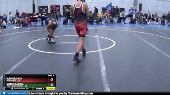 100 lbs Round 3 (6 Team) - Brian Lopez, Team Germantown vs Xavier Moy, Warhawks