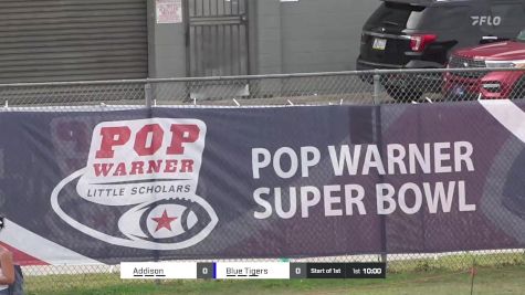 Blue Tigers vs. Addison Cowboys - 2022 Pop Warner Football Super Bowl