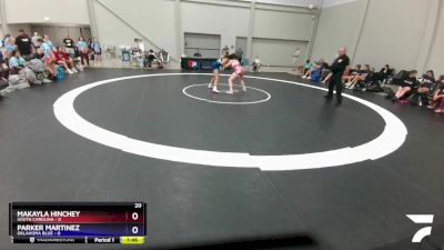 136 lbs Round 6 (10 Team) - Makayla Hinchey, South Carolina vs Parker Martinez, Oklahoma Blue