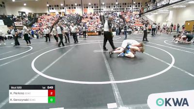 140 lbs Consolation - Kross Perkins, Dark Cloud Wrestling Club vs Kage Gorczynski, Dark Cloud Wrestling Club