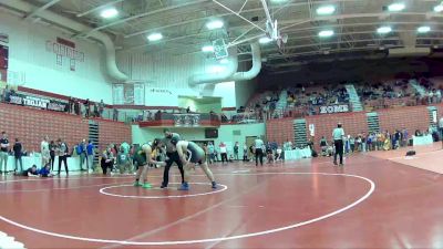 220 lbs Cons. Round 3 - Bobby Garvis, Floyd Wrestling Club vs Elisha Johnson, Decatur Central Wrestling Club