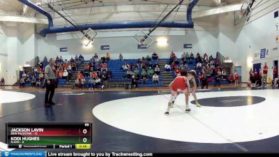 85 lbs Round 1 (4 Team) - Jackson Lavin, New Palestine vs Kodi Hughes, Floyd