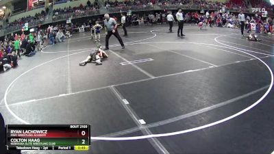 60 lbs Cons. Round 1 - Colton Haag, Nebraska Elite Wrestling Club vs Ryan Lachowicz, MWC Wrestling Academy