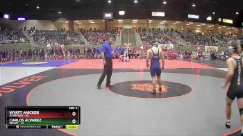 197 lbs Round 2 (4 Team) - Carlos Alvarez, Henley vs Wyatt Anicker, Scappoose