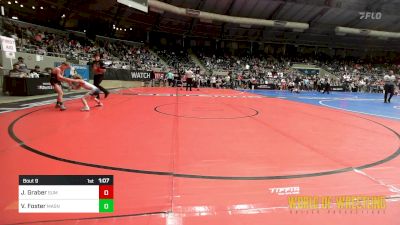 58 lbs Round Of 32 - Jacob Graber, Summit Wrestling Academy vs Vincent Foster, Mat Assassins