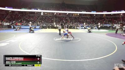 II-152 lbs Quarterfinal - Sixx Cook, Central Valley Academy vs Dante Corriveau, Warrensburg/Lake George