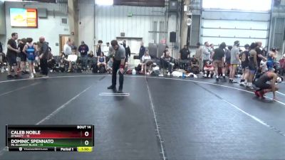 96 lbs Round 4 (8 Team) - Caleb Noble, Dynasty vs Dominic Spennato, PA Alliance Black