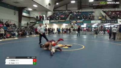 160 lbs Consi of 4 - Josh Walker, Bethel vs Mikael Failer, Southridge