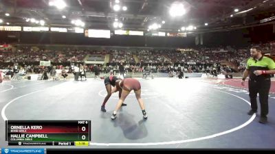 152G Semifinal - Ornella Kero, Boise Girls vs Hallie Campbell, Columbia Girls