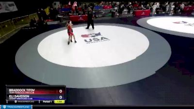 67 lbs Quarterfinal - Braddock Titov, Team Temecula /Pin Club vs Eli Davidson, Legion Wrestling Club