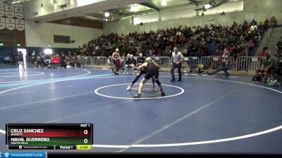 126 lbs Champ. Round 1 - Nikhil Guerrero, South Hills vs Cruz Sanchez, Bassett