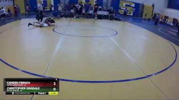 106 lbs Round 4 (8 Team) - Camern French, Alpha Dogz Elite vs Christopher Dinsdale, Black & Blue