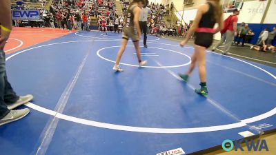 88 lbs Quarterfinal - Rocket McGirt, Salina Wrestling Club vs Brekyn Boyle, Honey Badgers Wrestling Club