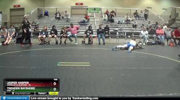 140 lbs Round 2 (4 Team) - Trenden Bayshore, SAW vs Jasper Harper, American Gladiators