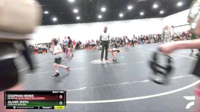 47 lbs Round 3 - Oliver Smith, Carolina Reapers vs Chapman Henke, PALMETTO STATE WRESTLING ACADEMY