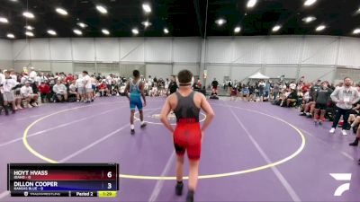 138 lbs Quarters & 1st Wb (16 Team) - Matthew Martino, Idaho vs Nikaylen Shabazz, Kansas Blue