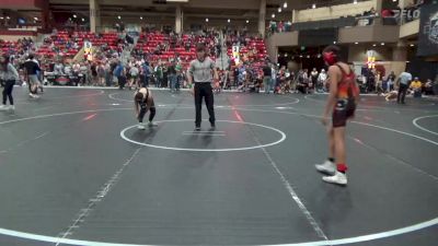 96 lbs Cons. Round 1 - Jeremiah Maley, Hutchinson vs Aleki Johnson, Jackson County Wrestling