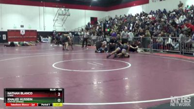 195 lbs Champ. Round 1 - Nathan Blanco, Chino vs Khaled Hussein, Canyon Springs