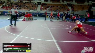 D3-113 lbs Cons. Round 2 - Alexander Canisales, Agua Fria vs Abdias Rojas, Cortez