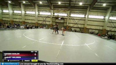 125 lbs 1st Place Match - Kayden Hanlon, NV vs Harvey Walgren, UT