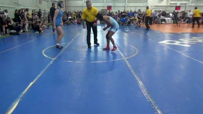 122 lbs Round 2 - Naima Ghaffar, 84 Athletes vs Jenna Kophazy, Phoenix Wrestling Club