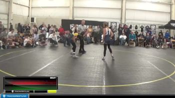 85 lbs Round 1 (4 Team) - Wyatt Ramirez, Bay City MS vs Kya Bauer, Birch Run MS