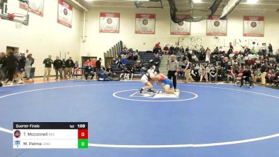 145 lbs Quarterfinal - Teghan Mcconnell, Bedford vs Michael Palma, Londonderry