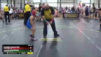 64 lbs Round 5 (6 Team) - Gunner Singleton, Funky Fire vs Mason Pasternak, Stallers Elite