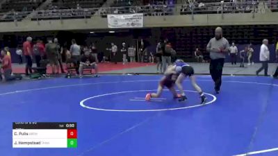 74 lbs Consi Of 8 #2 - Chris Pulis, Brewerton, NY vs Jamison Hempstead, Tannersville, NJ