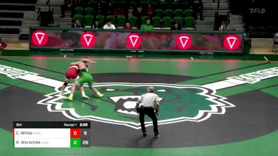 184 lbs Reece Worachek, Wisconsin-Parkside vs Cayden White, Minot State (N.D.)