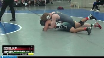 174 lbs Finals (8 Team) - Alexander Baumberger, Emory & Henry vs Antonio Bundy, Central Florida